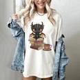 Dragon Read Books Be Kind Stay Weird Book Lover Women's Comfort Colors T-Shirt Ivory