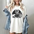 Dragon Reading Book Bookworm Books Dragon Learning Women's Comfort Colors T-Shirt Ivory