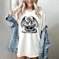 Dragon Reading Book Bookworm Books Dragon Lover Learning Women's Comfort Colors T-Shirt Ivory
