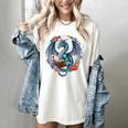 Dragon Reading Book Girls Kids Bookworm Book Lover Women's Comfort Colors T-Shirt Ivory Dragon Reading Book Girls Kids Bookworm Book Lover Women's Comfort Colors T-Shirt Ivory