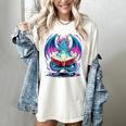 Dragon Reading Book Lover Women's Comfort Colors T-Shirt Ivory Dragon Reading Book Lover Women's Comfort Colors T-Shirt Ivory