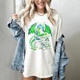 Dragon Reading Books Bookworm Women's Comfort Colors T-Shirt Ivory
