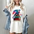 Dragons And Books Dragonworm Book Lover Reading Women's Comfort Colors T-Shirt Ivory