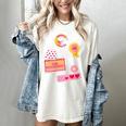 Dungeon Crawler Carl Colorful Sticker Collage LitRPG Book Women's Comfort Colors T-Shirt Ivory Dungeon Crawler Carl Colorful Sticker Collage LitRPG Book Women's Comfort Colors T-Shirt Ivory