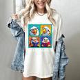 Eagle Love Reading And Eagles Child Book Lover Women's Comfort Colors T-Shirt Ivory