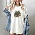Easily Distracted By Books And Dragons Graphic Premium Women's Comfort Colors T-Shirt Ivory Easily Distracted By Books And Dragons Graphic Premium Women's Comfort Colors T-Shirt Ivory