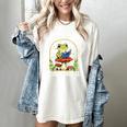 Easily Distracted By Frogs And Books Women's Comfort Colors T-Shirt Ivory Easily Distracted By Frogs And Books Women's Comfort Colors T-Shirt Ivory