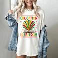Education Is Freedom Books Lover History Month Women's Comfort Colors T-Shirt Ivory Education Is Freedom Books Lover History Month Women's Comfort Colors T-Shirt Ivory