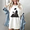 Emily Dickinson Reading A Book Women's Comfort Colors T-Shirt Ivory Emily Dickinson Reading A Book Women's Comfort Colors T-Shirt Ivory