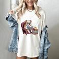 English Bulldog Dog Reading Book 67 Six Seven Meme Women's Comfort Colors T-Shirt Ivory