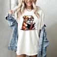 English Bulldog Reading a Book Dog For Men Women Girls Kids Women's Comfort Colors T-Shirt Ivory English Bulldog Reading a Book Dog For Men Women Girls Kids Women's Comfort Colors T-Shirt Ivory