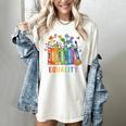 Equal Rights Book Flower Equality Peace Love Kindness Book Women's Comfort Colors T-Shirt Ivory Equal Rights Book Flower Equality Peace Love Kindness Book Women's Comfort Colors T-Shirt Ivory