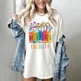 Equality Book LGBTQ Wildflowers Equal Rights Gay Kindness Women's Comfort Colors T-Shirt Ivory