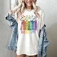 Equality Books Peace Love Compassion LGBT Gay Lesbian Pride Women's Comfort Colors T-Shirt Ivory Equality Books Peace Love Compassion LGBT Gay Lesbian Pride Women's Comfort Colors T-Shirt Ivory