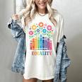 Equality Love Peace Compassion Books Protest Women Girls Kid Women's Comfort Colors T-Shirt Ivory Equality Love Peace Compassion Books Protest Women Girls Kid Women's Comfort Colors T-Shirt Ivory