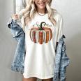 Fall Book Pumpkin Halloween Teacher Librarian Thanksgiving Women's Comfort Colors T-Shirt Ivory Fall Book Pumpkin Halloween Teacher Librarian Thanksgiving Women's Comfort Colors T-Shirt Ivory