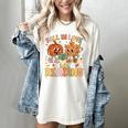 Fall In Love With Reading Autumn Pumpkin Teacher Book Lover Women's Comfort Colors T-Shirt Ivory Fall In Love With Reading Autumn Pumpkin Teacher Book Lover Women's Comfort Colors T-Shirt Ivory