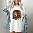 Fantasy Dragon Reading Book Lover Women's Comfort Colors T-Shirt Ivory