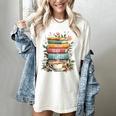 Fantasy Drama Tragedy Book Lover Subtle Watercolor Women's Comfort Colors T-Shirt Ivory