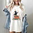 Fantasy Drama Tragedy Reading Lover Book Cat Humor Women's Comfort Colors T-Shirt Ivory