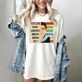 Feminist Ruth Bader Ginsburg RBG Quote Girl With Book Women Women's Comfort Colors T-Shirt Ivory