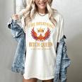 Fire Breathing Bitch Queen I Will Not Be Afraid Fantasy Book Women's Comfort Colors T-Shirt Ivory Fire Breathing Bitch Queen I Will Not Be Afraid Fantasy Book Women's Comfort Colors T-Shirt Ivory