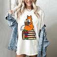 Fox Books Read Reading Librarian America Men Women Kids Women's Comfort Colors T-Shirt Ivory Fox Books Read Reading Librarian America Men Women Kids Women's Comfort Colors T-Shirt Ivory