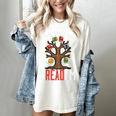 Freadom Tree Read Reading Librarian Book Across America Women's Comfort Colors T-Shirt Ivory