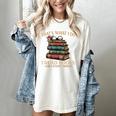 Geek That's What I Do I Read Books Bookworm Book Lover Nerd Women's Comfort Colors T-Shirt Ivory