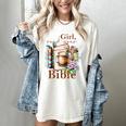 Girl Read Your Bible Christian Faith Jesus Book Women's Comfort Colors T-Shirt Ivory
