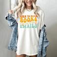 Groovy Born To Read Books Forced To Read Emails Reading Women's Comfort Colors T-Shirt Ivory Groovy Born To Read Books Forced To Read Emails Reading Women's Comfort Colors T-Shirt Ivory