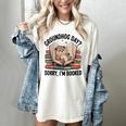 Groundhog Day Librarian Book Lover Reader Library Women's Comfort Colors T-Shirt Ivory
