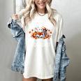 Halloween Book Lover Ghost Witch Books & Pumpkins Women's Comfort Colors T-Shirt Ivory Halloween Book Lover Ghost Witch Books & Pumpkins Women's Comfort Colors T-Shirt Ivory