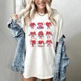Heart Holding Reading Books Valentine Teacher Book Lover Women's Comfort Colors T-Shirt Ivory