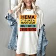 Hema Definition Like A Book Club With Swords Women's Comfort Colors T-Shirt Ivory