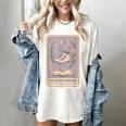 Hockey Romance Tarot Card Books Reader Cozy Reading Women's Comfort Colors T-Shirt Ivory