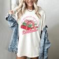 My Holidays Are All Booked Christmas Reading Books Bookish Women's Comfort Colors T-Shirt Ivory