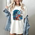 Hot Tea & Spicy Books Skeleton Reader Women's Comfort Colors T-Shirt Ivory Hot Tea & Spicy Books Skeleton Reader Women's Comfort Colors T-Shirt Ivory