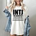INTJ Architect Personality Introvert Sarcastic Women's Comfort Colors T-Shirt Ivory INTJ Architect Personality Introvert Sarcastic Women's Comfort Colors T-Shirt Ivory
