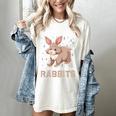 Introverted Rabbits Bunny Lover Rabbit Introvert Women's Comfort Colors T-Shirt Ivory