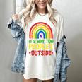It's Way Too Peopley Outside Anti Social Introvert Women's Comfort Colors T-Shirt Ivory It's Way Too Peopley Outside Anti Social Introvert Women's Comfort Colors T-Shirt Ivory