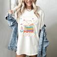 Just a Girl Who Loves Books Cute Book Lover Bookworm Women's Comfort Colors T-Shirt Ivory