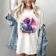 Just a Girl Who Loves Dragons And Books Dragon Women's Comfort Colors T-Shirt Ivory Just a Girl Who Loves Dragons And Books Dragon Women's Comfort Colors T-Shirt Ivory