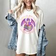 Just A Girl Who Loves Dragons And Books Fantasy Dragon Women's Comfort Colors T-Shirt Ivory Just A Girl Who Loves Dragons And Books Fantasy Dragon Women's Comfort Colors T-Shirt Ivory