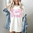 Just A Girl Who Loves To Read Book Lover Reading Books Women's Comfort Colors T-Shirt Ivory