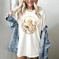 Just One More Chapter Book Lover Bookish Reading Skeleton Women's Comfort Colors T-Shirt Ivory