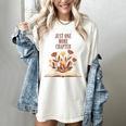 Just One More Chapter Book Lovers Floral Women's Comfort Colors T-Shirt Ivory Just One More Chapter Book Lovers Floral Women's Comfort Colors T-Shirt Ivory