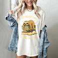 Just One More Chapter Sloth Sleeping On Books Reading Women's Comfort Colors T-Shirt Ivory Just One More Chapter Sloth Sleeping On Books Reading Women's Comfort Colors T-Shirt Ivory