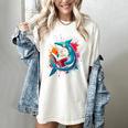 Kawaii Shark Reads Book Reading Library Book Bookworm Women's Comfort Colors T-Shirt Ivory Kawaii Shark Reads Book Reading Library Book Bookworm Women's Comfort Colors T-Shirt Ivory