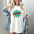 Kids Boys Benjamin Name Personalized Superhero Comic Book Women's Comfort Colors T-Shirt Ivory Kids Boys Benjamin Name Personalized Superhero Comic Book Women's Comfort Colors T-Shirt Ivory